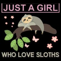 Just A Girl Who Loves Sloths Doggie Tank