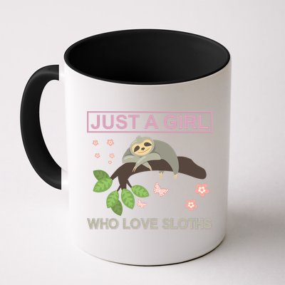 Just A Girl Who Loves Sloths Mug