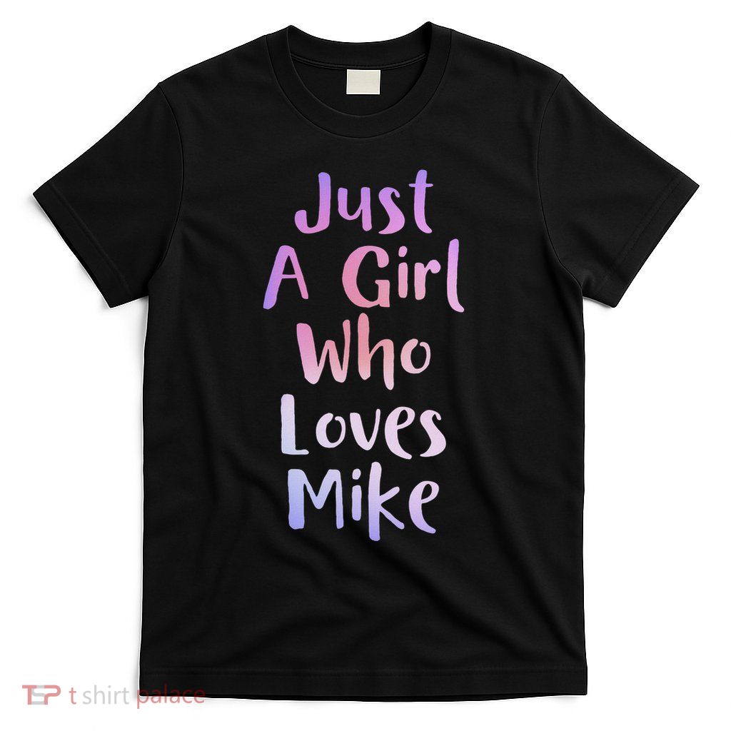 Just A Girl Who Loves Monkeys Cute Monkey Lover T-Shirt