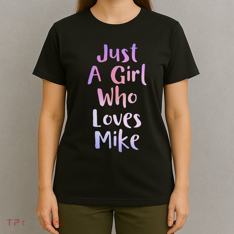 Just A Girl Who Loves Monkeys Cute Monkey Lover T-Shirt