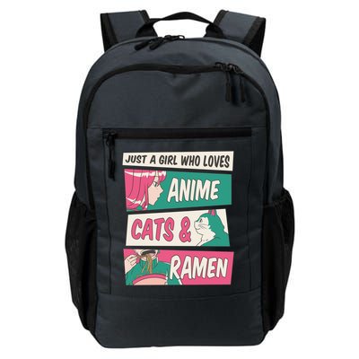 Just A Girl Who Loves Anime Cats And Ramen Backpack