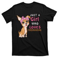 Just A Girl Who Loves Chihuahuas T-Shirt