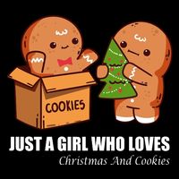 Just A Girl Who Loves Christmas And Cookies Sustainable Bucket Hat