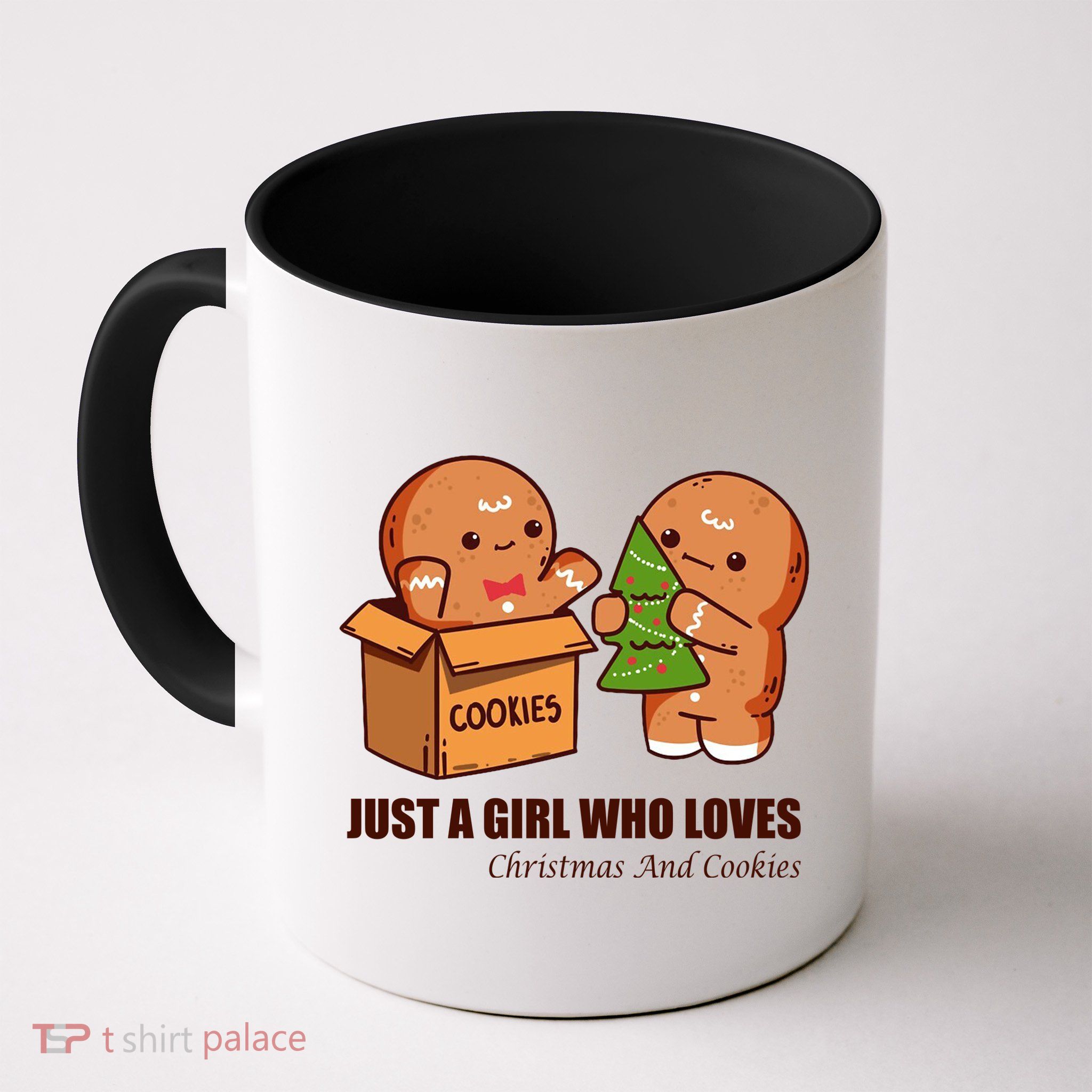 Just A Girl Who Loves Christmas And Cookies Mug