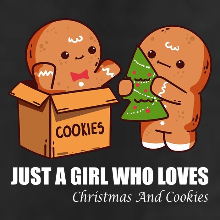 Just A Girl Who Loves Christmas And Cookies 11oz C Handle Ceramic Mug