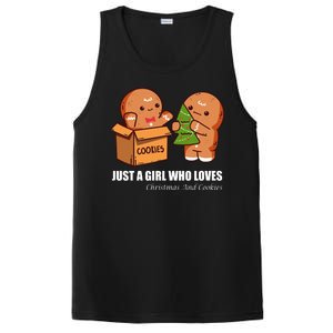 Just A Girl Who Loves Christmas And Cookies PosiCharge Competitor Tank