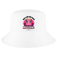 Just A Girl Who Loves Moo Deng Cute Baby Hippo Moo Deng Cute Cool Comfort Performance Bucket Hat