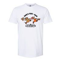 Jag And Gus Locksmith Establisted 1950 Cute Mouse Softstyle CVC T-Shirt