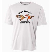 Jag And Gus Locksmith Establisted 1950 Cute Mouse Cooling Performance Crew T-Shirt