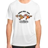 Jag And Gus Locksmith Establisted 1950 Cute Mouse Adult ChromaSoft Performance T-Shirt