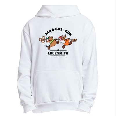 Jag And Gus Locksmith Establisted 1950 Cute Mouse Urban Pullover Hoodie