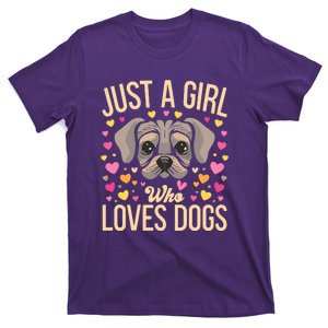 Just A Girl Who Loves Dogs T-Shirt