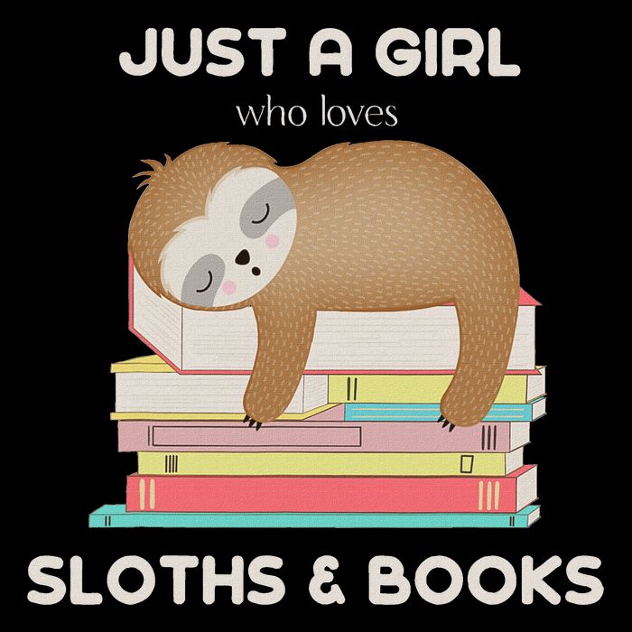 Just A Girl Who Loves Sloths And Books Reader Impact Tech Backpack