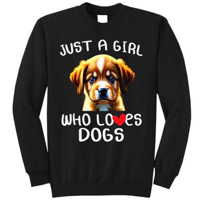 Just A Girl Who Loves Dogs Sweatshirt