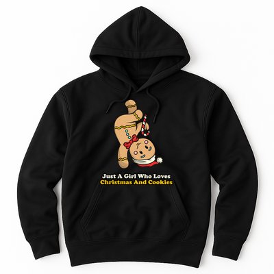 Just A Girl Who Loves Gingerbread Cookies Hoodie