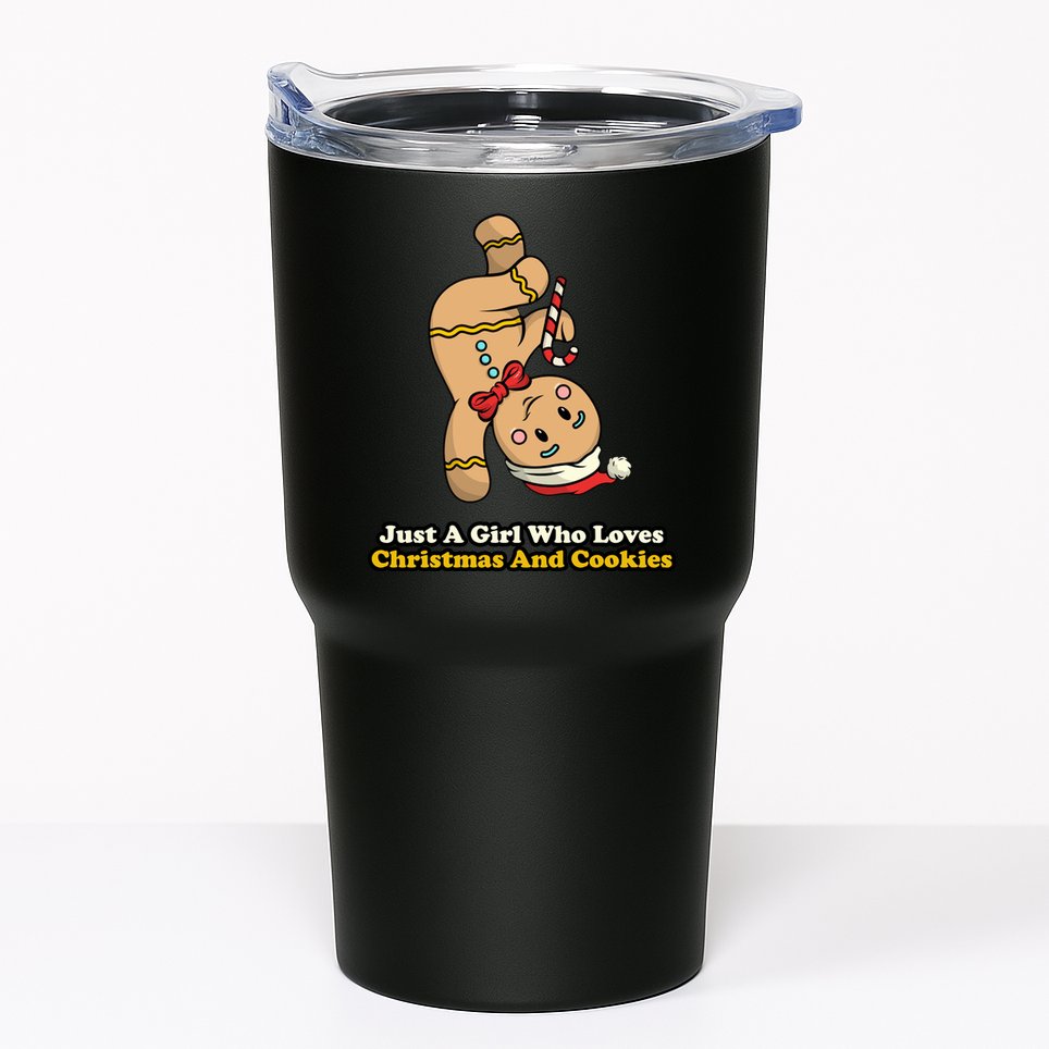 Just A Girl Who Loves Gingerbread Cookies Tumbler