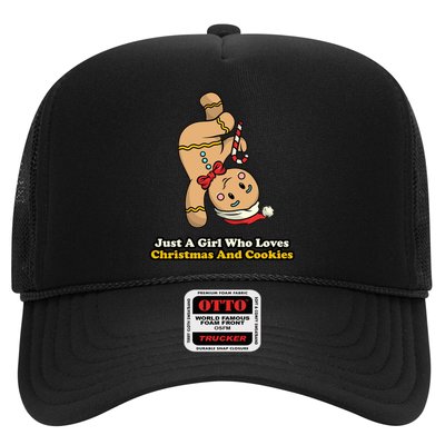 Just A Girl Who Loves Gingerbread Cookies Trucker Hat