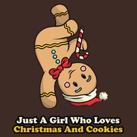 Just A Girl Who Loves Gingerbread Cookies Cooling Performance Crew T-Shirt
