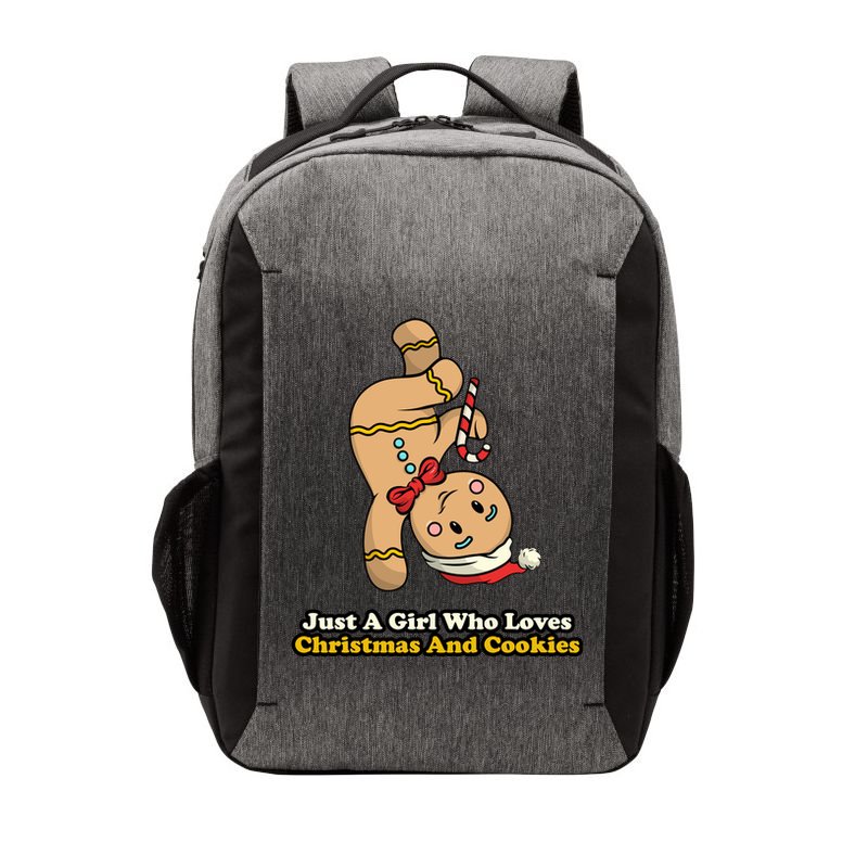 Just A Girl Who Loves Gingerbread Cookies Vector Backpack