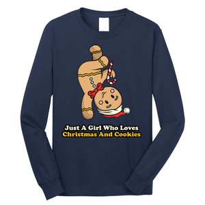 Just A Girl Who Loves Gingerbread Cookies Long Sleeve Shirt