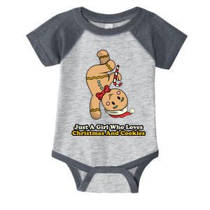 Just A Girl Who Loves Gingerbread Cookies Infant Baby Jersey Bodysuit