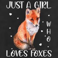 Just A Girl Who Loves Foxes 11oz C Handle Ceramic Mug