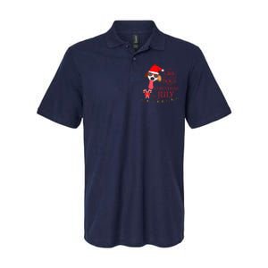 Just a Girl Who loves Dogs and Christmas in July Summer Gift Softstyle Adult Sport Polo