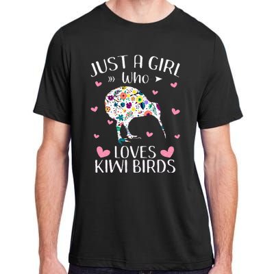 Just A Girl Who Loves Kiwis Cute Kiwi Lover Girls Kids Adult ChromaSoft Performance T-Shirt