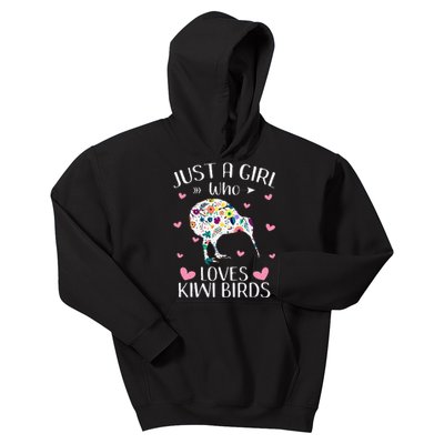 Just A Girl Who Loves Kiwis Cute Kiwi Lover Girls Kids Kids Hoodie