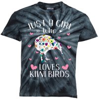 Just A Girl Who Loves Kiwis Cute Kiwi Lover Girls Kids Kids Tie-Dye T-Shirt