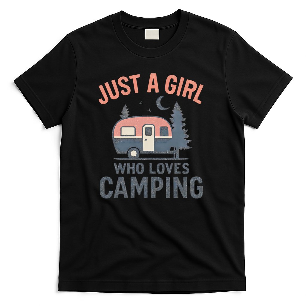 Just a Girl Who Loves Camping T-Shirt