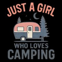 Just a Girl Who Loves Camping 16 in Basic Backpack