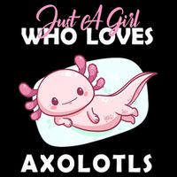 Just A Girl Who Loves Axolotl Impact Tech Backpack