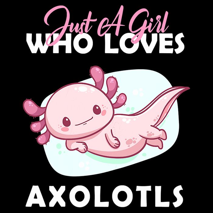 Just A Girl Who Loves Axolotl Drawstring Bag