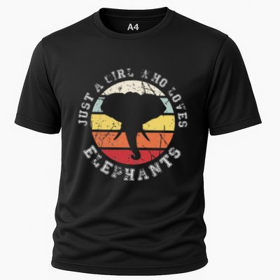Just A Girl Who Loves Elephants Elephant Performance Shirt