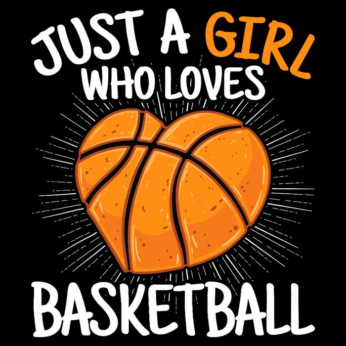 Just A Girl Who Loves Basketball Merch Girl Poster