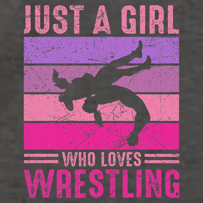 Just A Girl Who Loves Wrestling Girl Wrestle Outfit Wrestler Vector Backpack