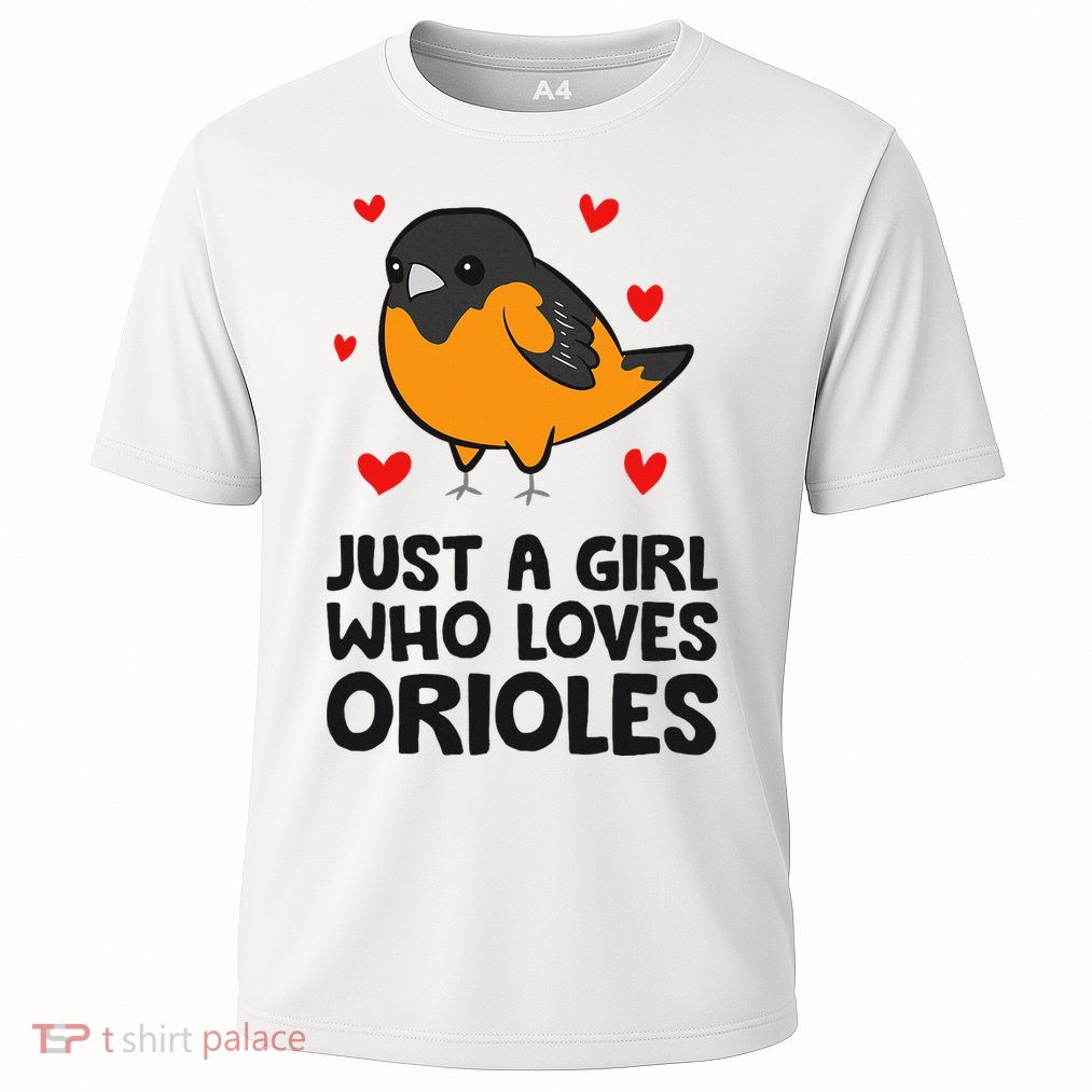 Just A Girl Who Loves Orioles Performance Shirt