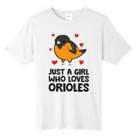 Just A Girl Who Loves Orioles Tall Fusion ChromaSoft Performance T-Shirt