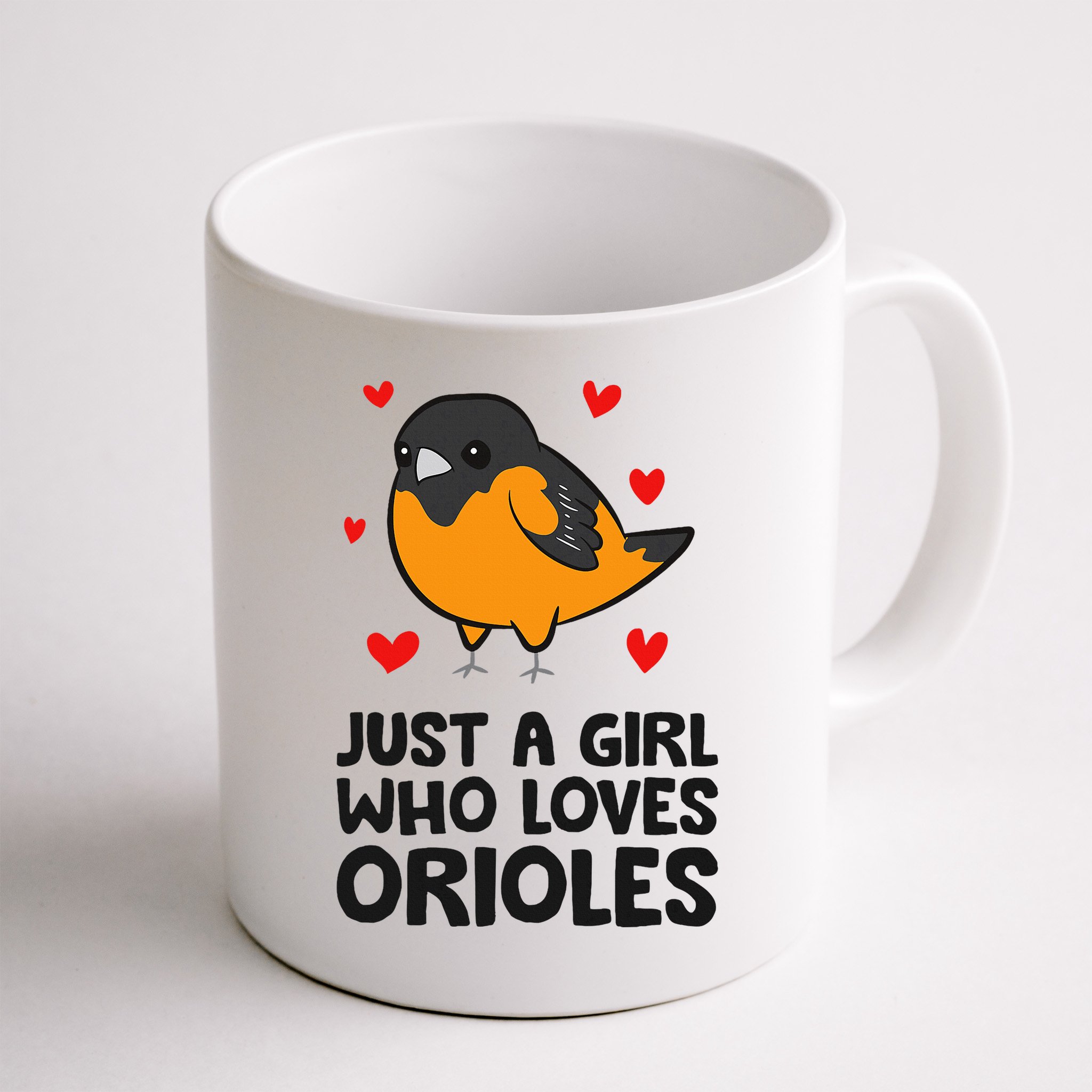 Just A Girl Who Loves Orioles Mug