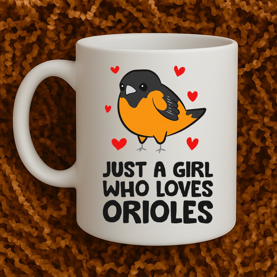 Just A Girl Who Loves Orioles Mug