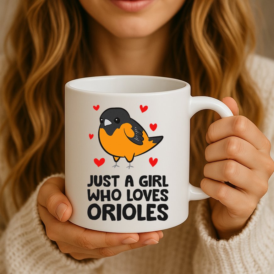 Just A Girl Who Loves Orioles Mug