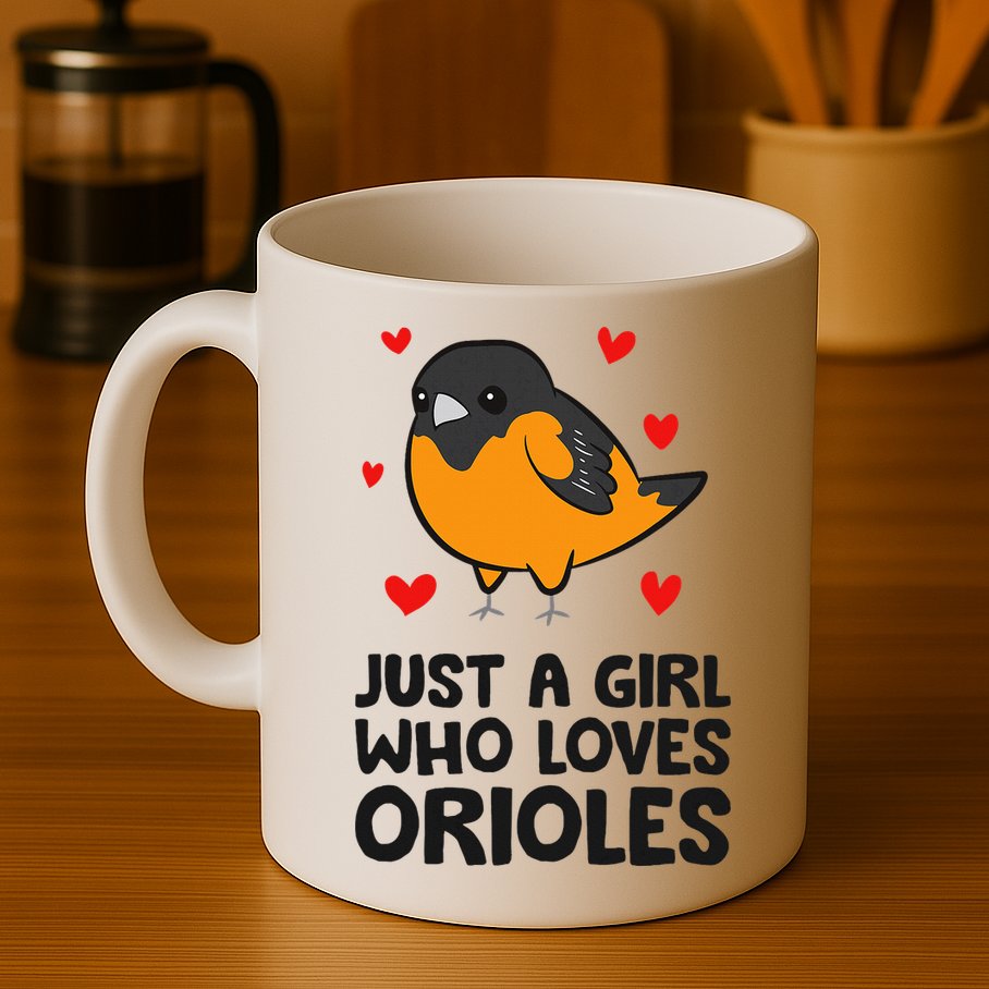 Just A Girl Who Loves Orioles Mug