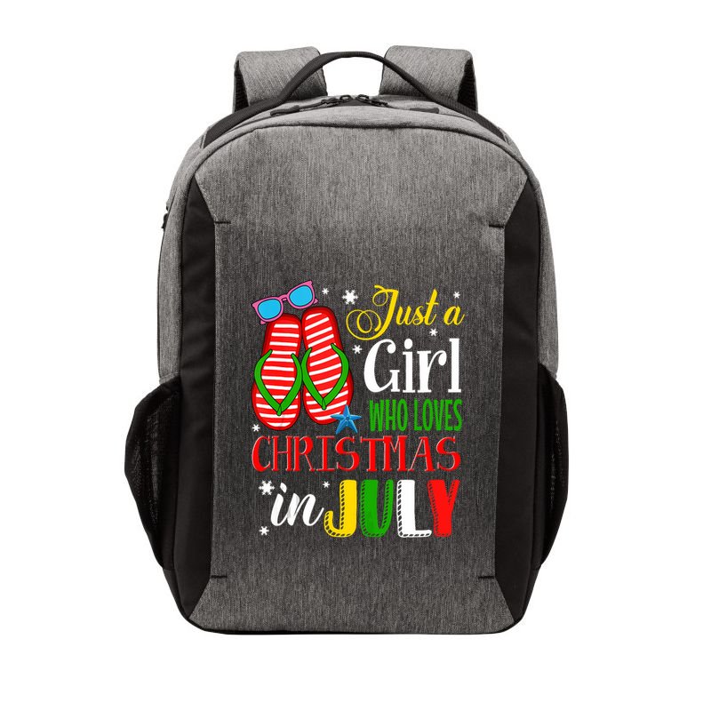 Just A Girl Who Loves Christmas In July Summer Tank Top Vector Backpack