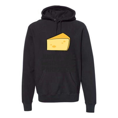 Just A Girl Who Loves Parmesan Cheese Premium Hoodie