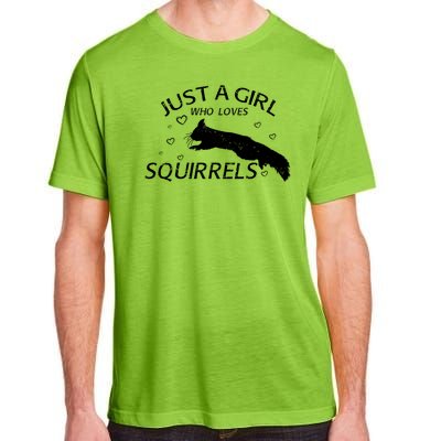 Just A Girl Who Loves Squirrels Adult ChromaSoft Performance T-Shirt