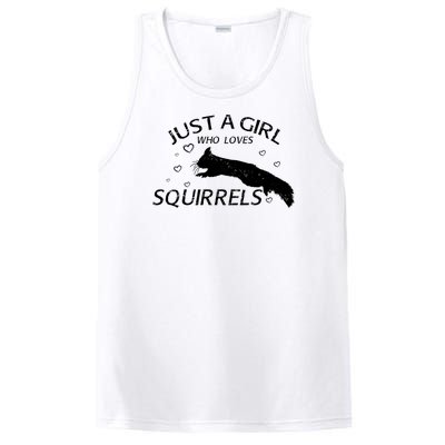 Just A Girl Who Loves Squirrels PosiCharge Competitor Tank