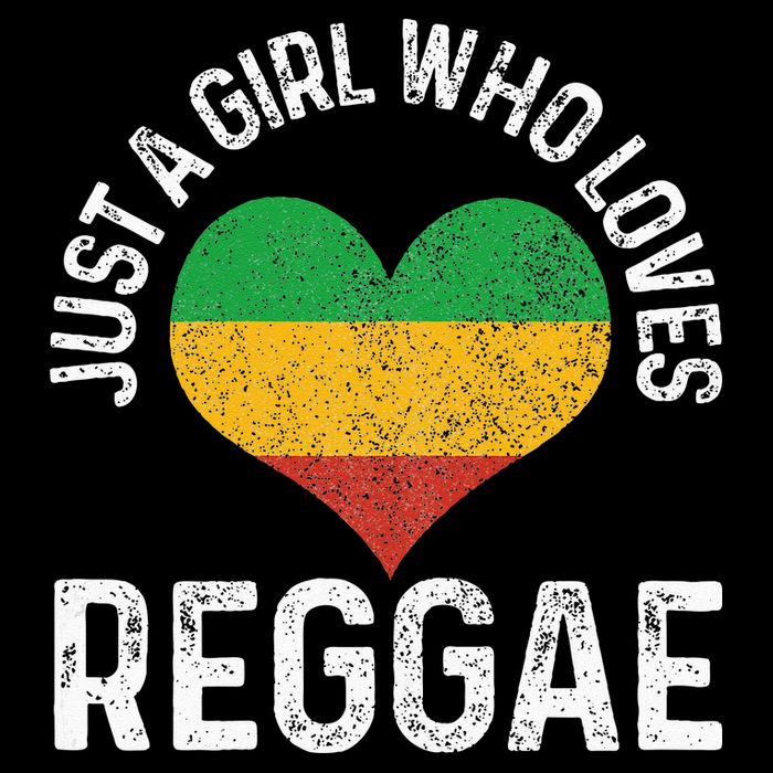 Just A Girl Who Loves Reggae Music Rastafari Rasta Gift Tall T-Shirt