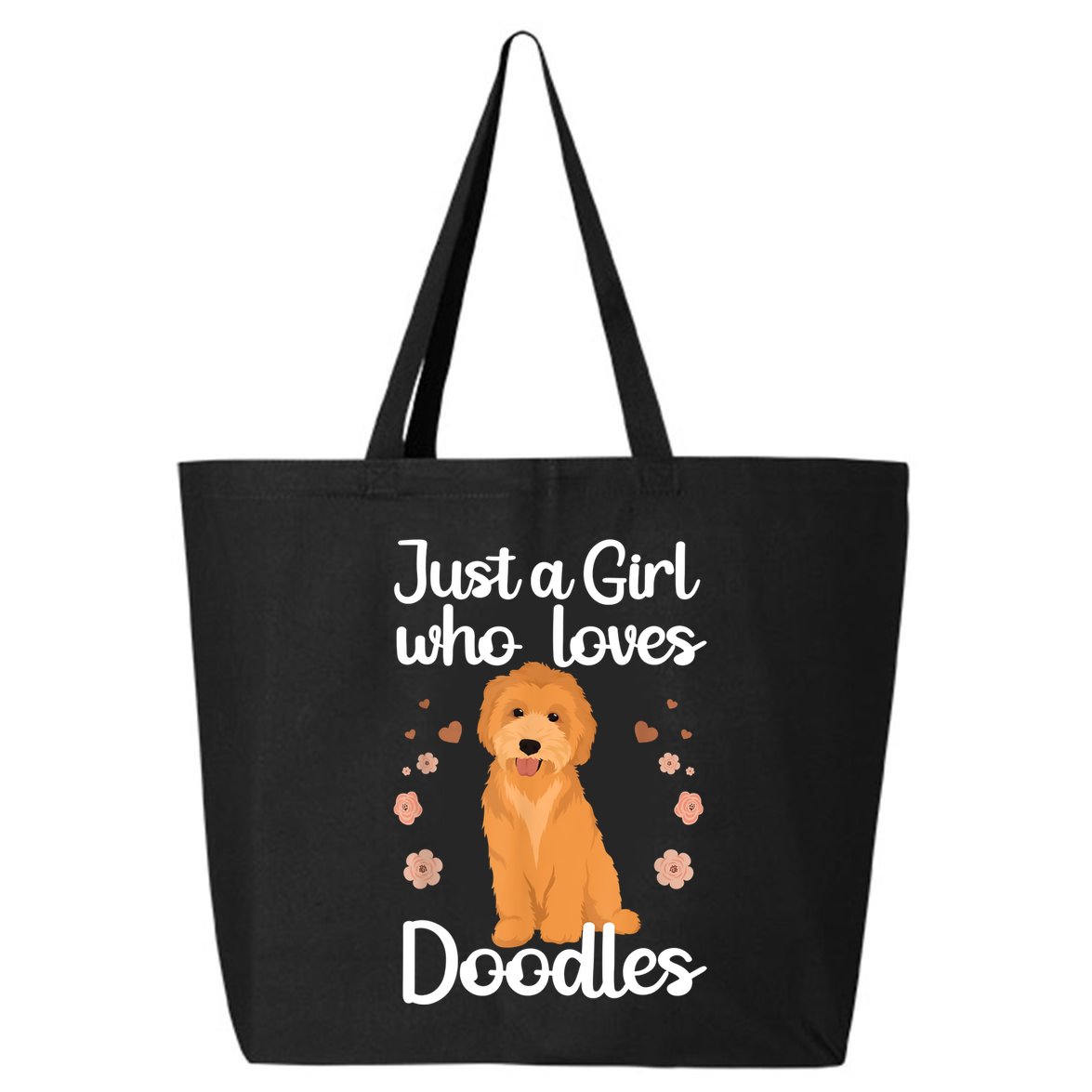 Just A Girl Who Loves Doodles Doodle Dog Lovers 25L Jumbo Tote