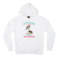 Just A Girl Who Loves The Puteketeke Great Crested Grebe Hoodie